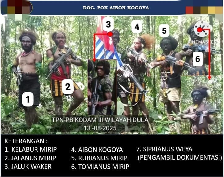 Terlibat Penembakan Brimob di Nabire, Anggota KKB Diringkus Satgas Ops Damai Cartenz