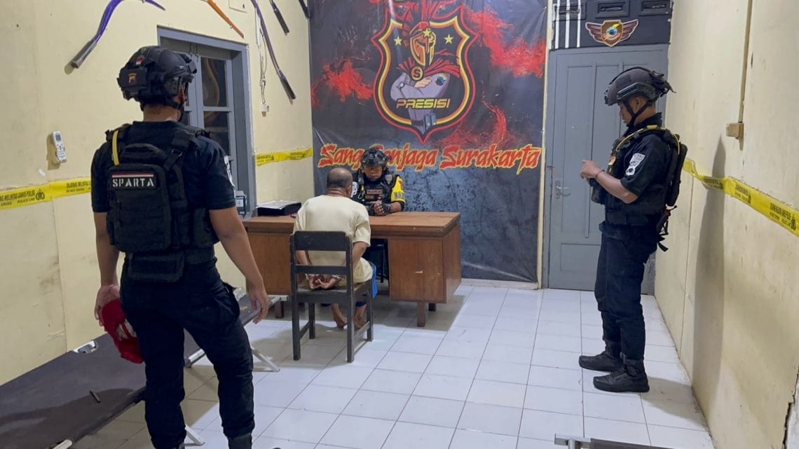 Tim Sparta Polresta Surakarta Amankan Terduga Pelaku Narkotika di Jebres