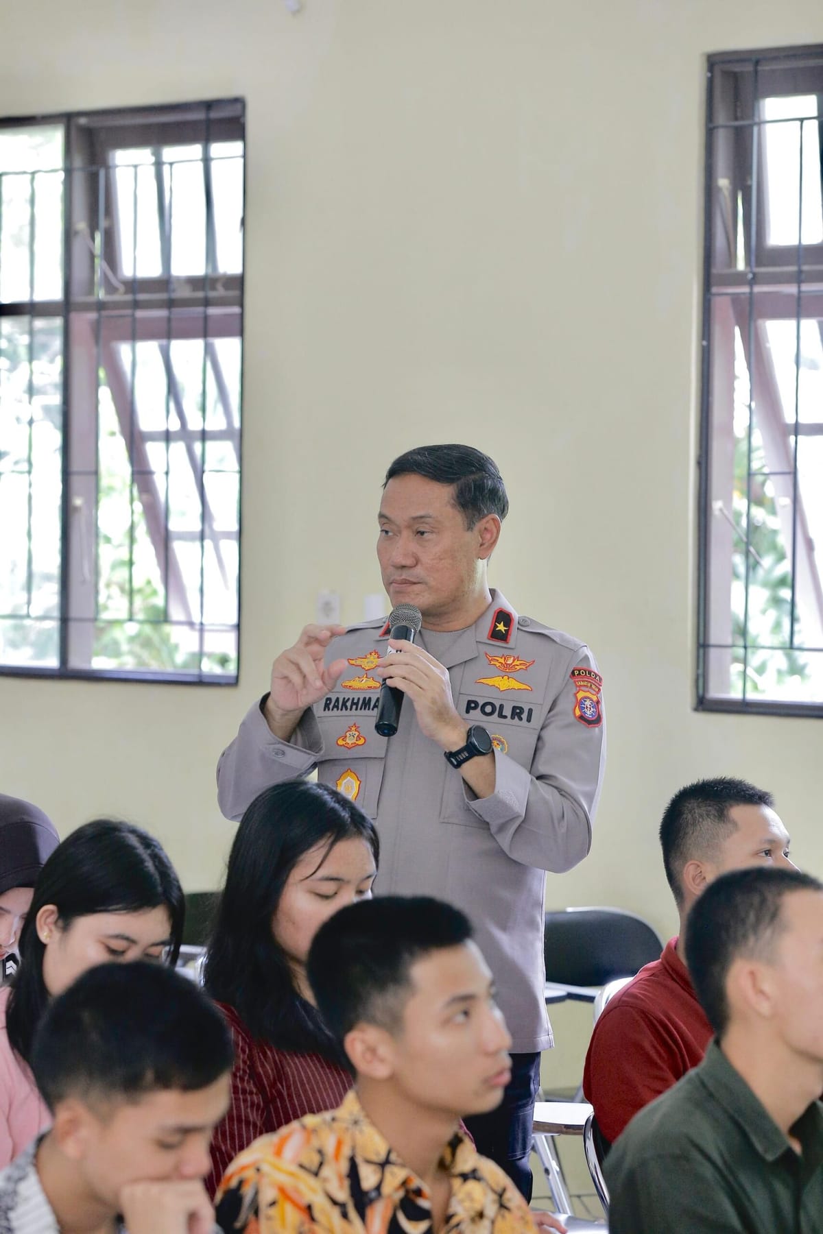 Wakapolda Kalteng Jadi Dosen Tamu di FISIP UPR Bahas Pendidikan Anti Korupsi