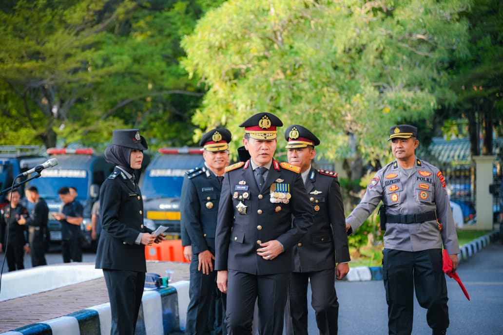 Wakapolda Sumatera Barat Pimpin Upacara HUT ke-80 RI, Ajak Polri Berperan Aktif dalam Pembangunan Bangsa