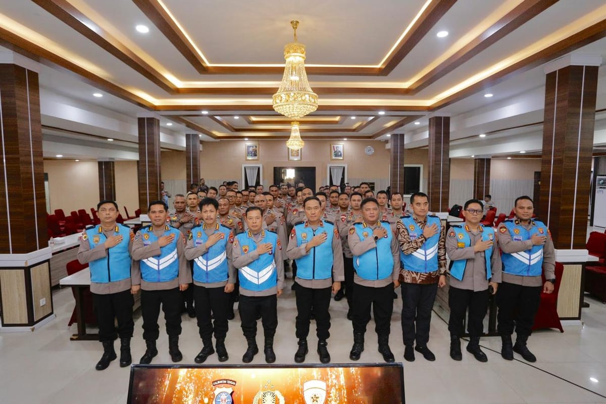 77 Anggota Polda Kalteng Lulus Seleksi PAG dan SBP, Siap Jalani Pendidikan Kepemimpinan di Sukabumi