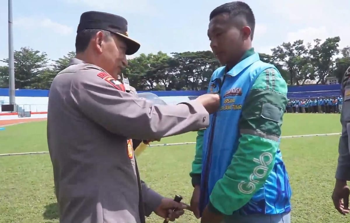 Apel Ojol Kamtibmas di Malang, Kapolri Tekankan Pentingnya Sinergi Jaga Keamanan
