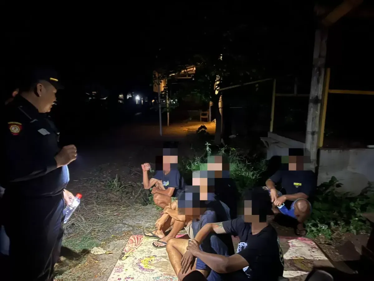 Asyik Pesta Miras dan Bermesraan, Sekelompok ABG di Jepara Terjaring Razia Polisi