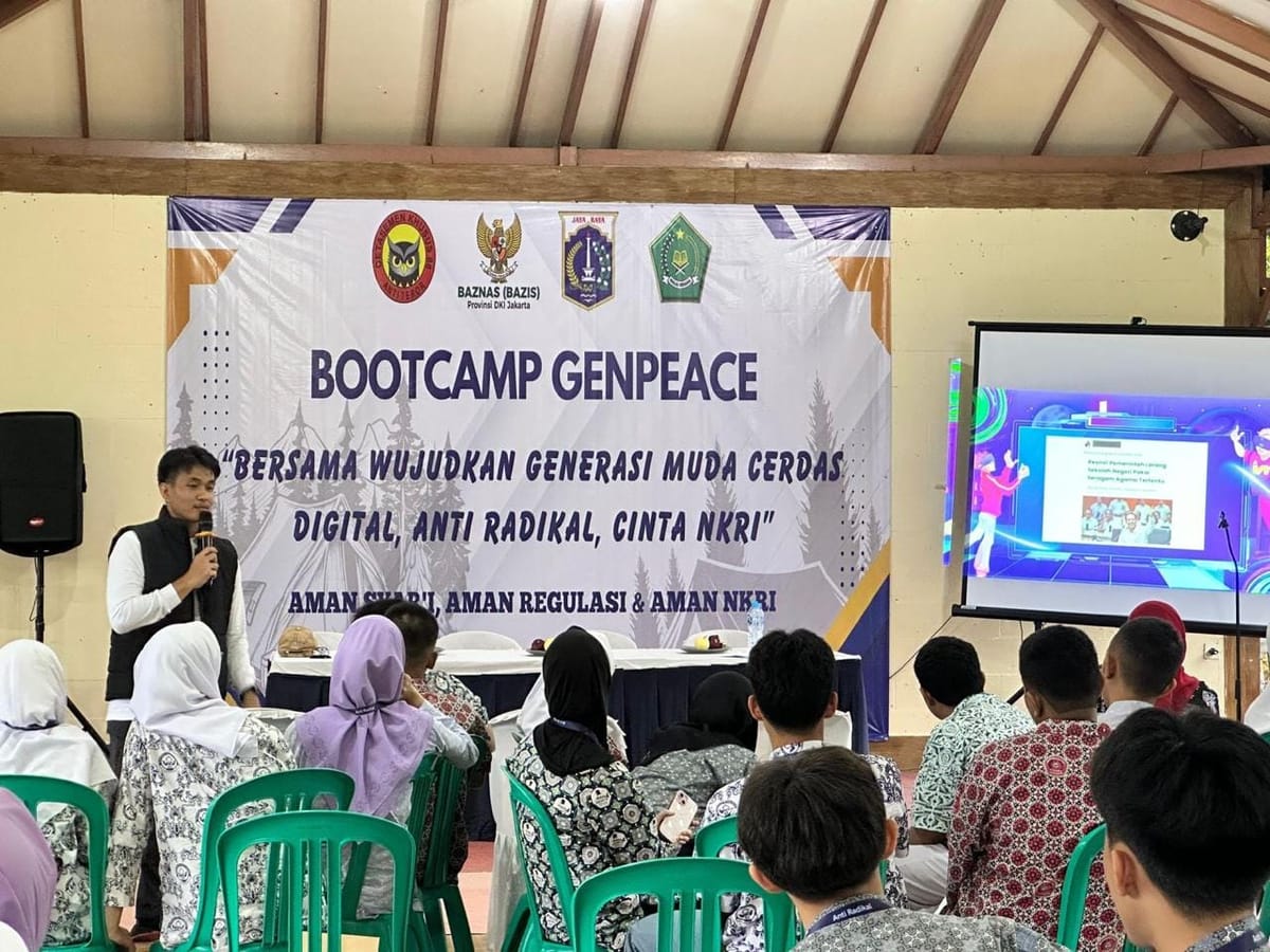 Bangun Generasi Muda Cerdas Digital, Densus 88 AT Polri Gelar Bootcamp Genpeace