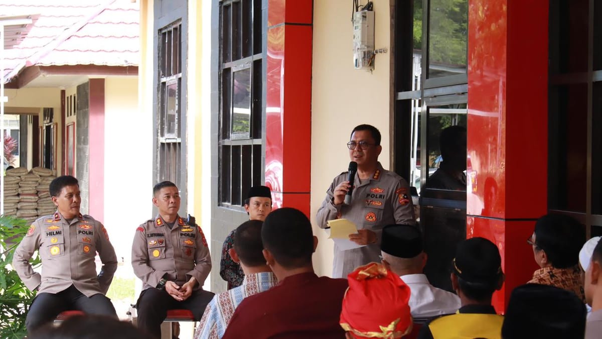Divhumas Polri Gandeng Eks Napiter Poso Gelar FGD Kontra Radikal di Kabupaten Sigi