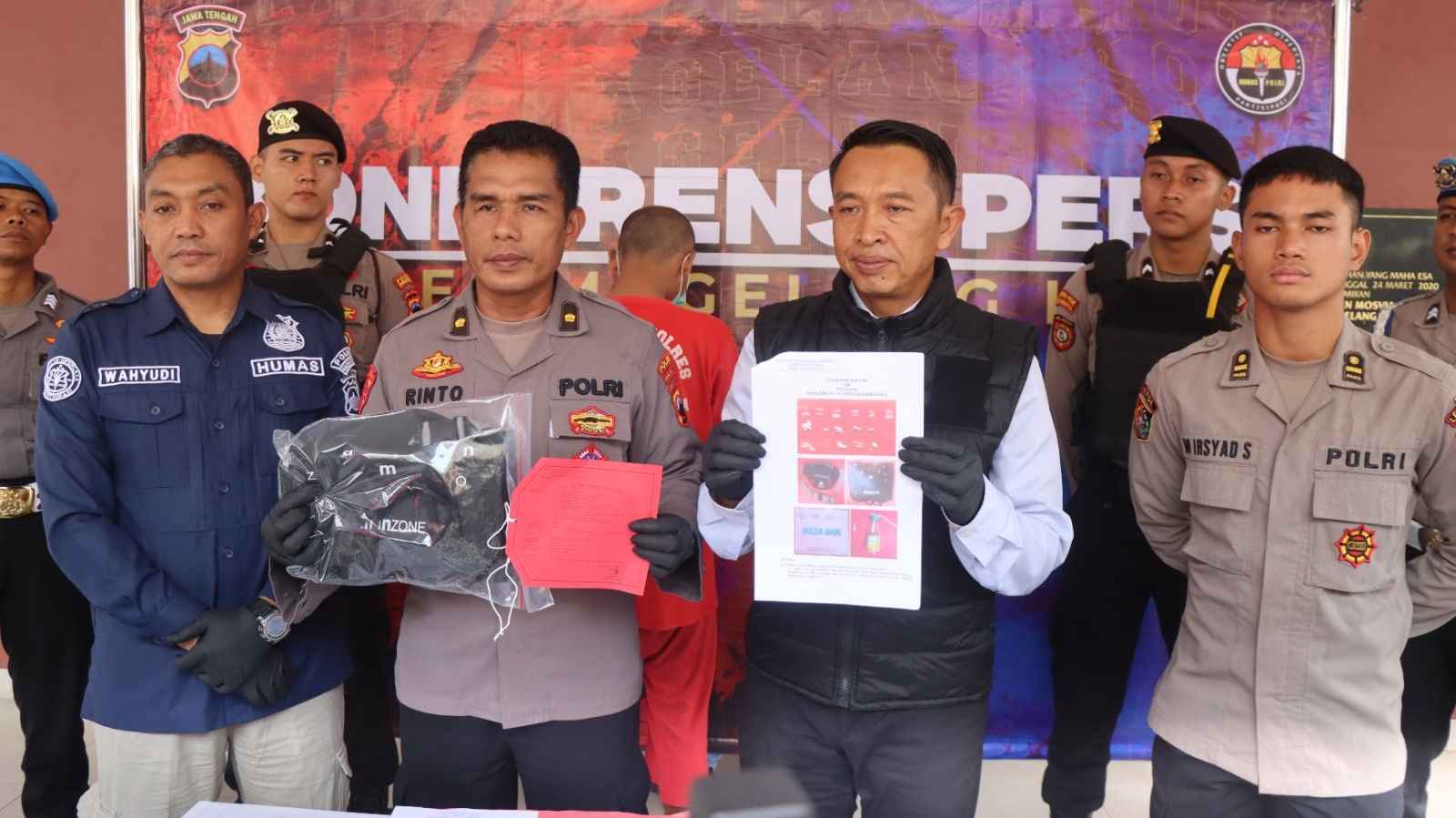 Dua Pengedar Sabu Bermodus Sama Ditangkap Satresnarkoba Polres Magelang Kota