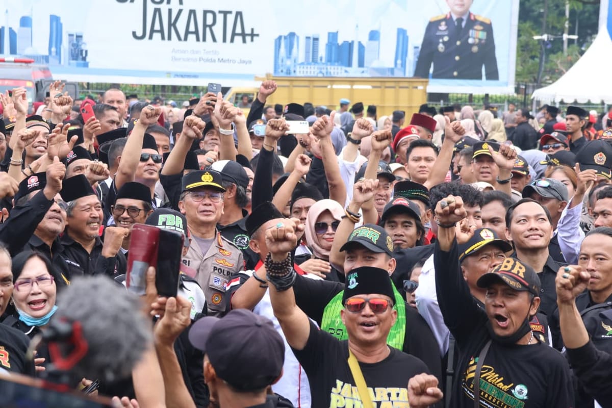 Dukung Program “Jaga Jakarta”, Ormas se-Ibu Kota Siap Bersinergi dengan Polri