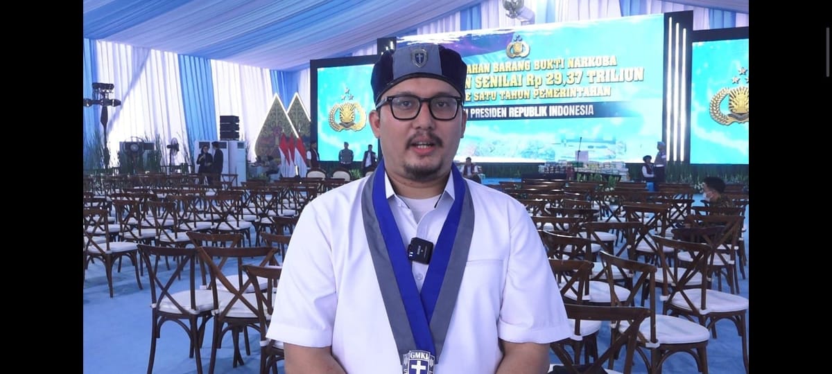 GMKI Beri Dukungan atas Langkah Pemerintah dan Polri Berantas Narkoba