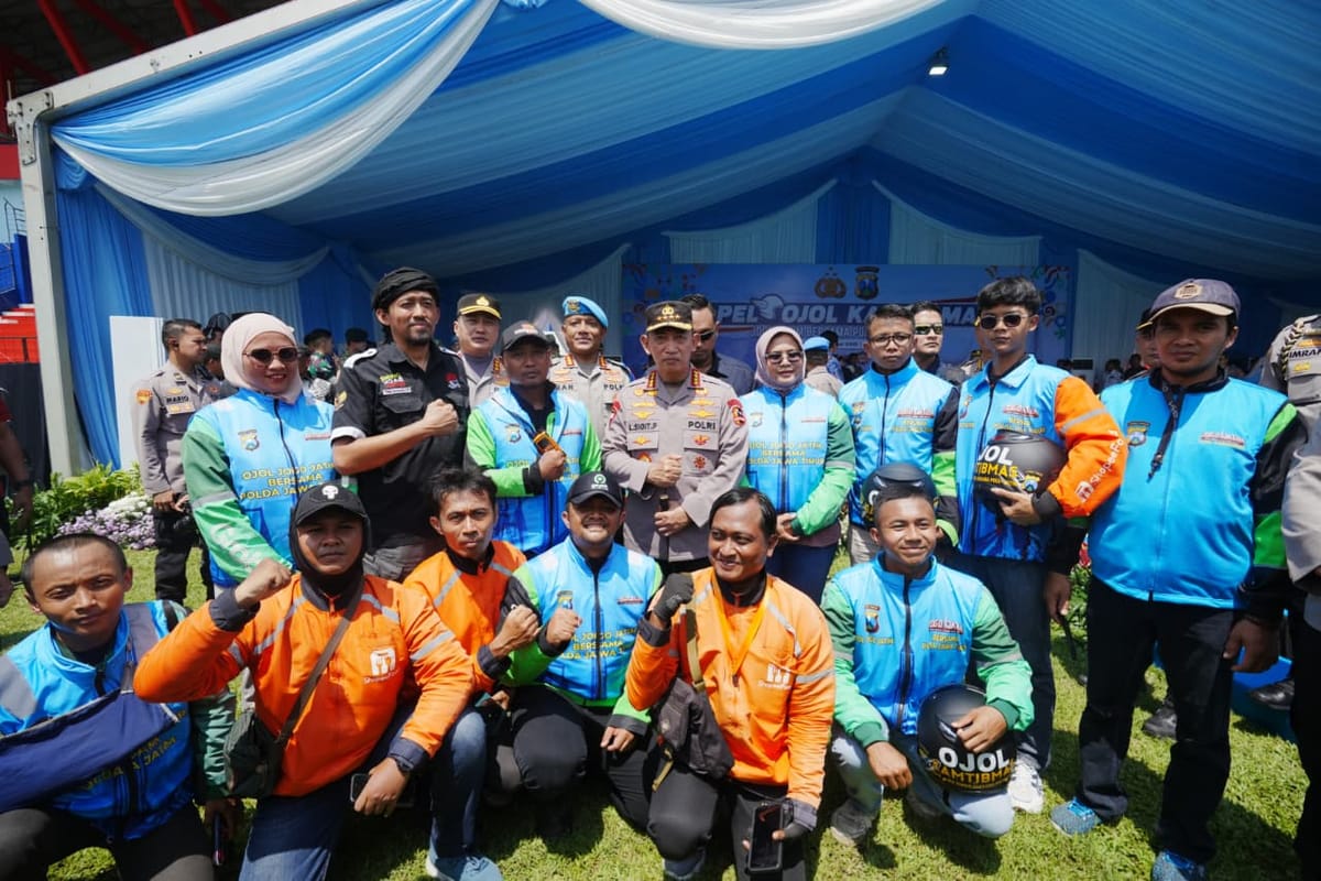 Gandeng Komunitas Ojol, Kapolri Perkuat Keamanan dan Pertumbuhan Ekonomi