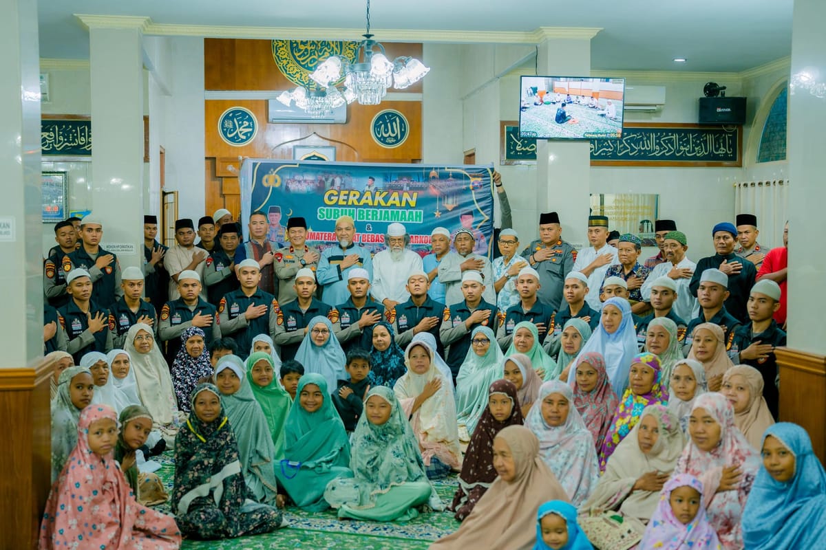 Gerakan Subuh Berjamaah, Wakapolda Sumbar Dorong Warga Pererat Ukhuwah dan Keamanan Lingkungan