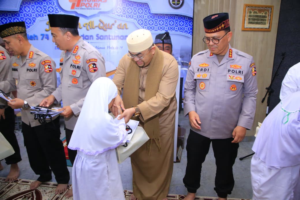 Jelang Hari Jadi ke-74, Divhumas Polri Gelar Khataman Al-Qur’an