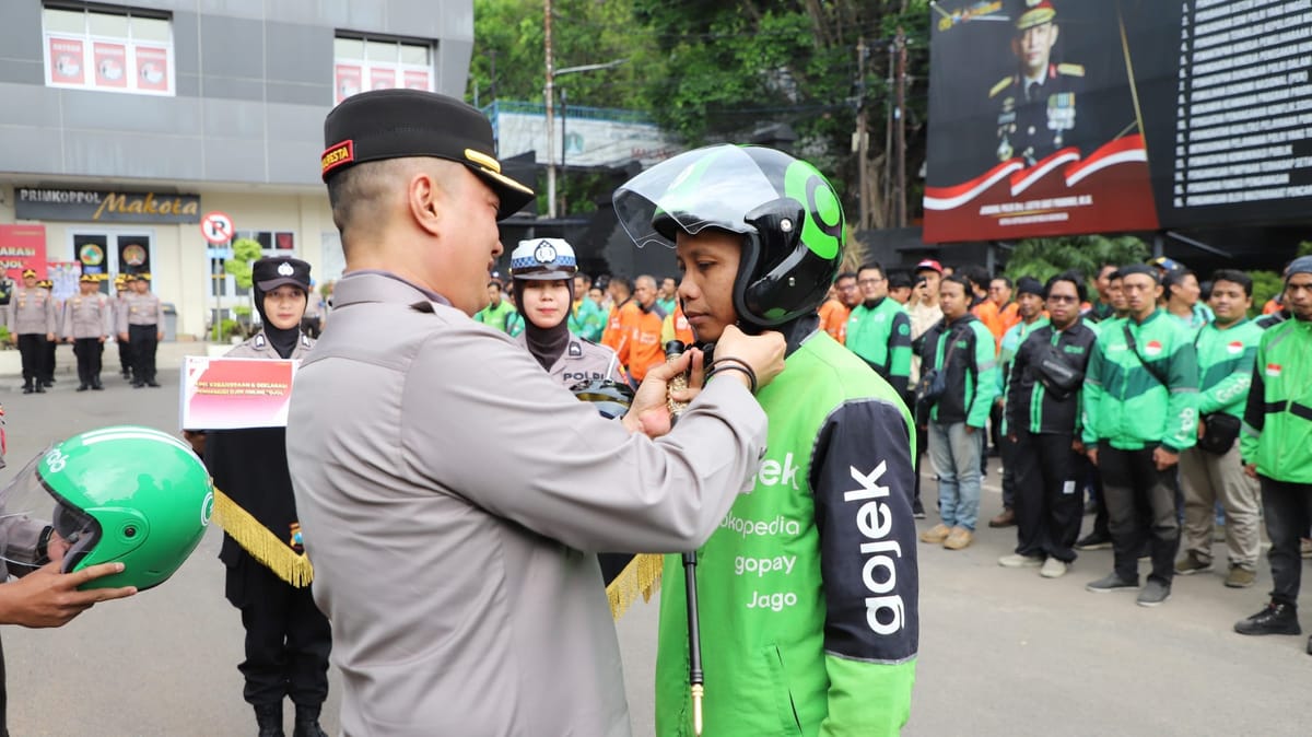 Kapolresta Malang Kota: Ojol Adalah Pejuang Ekonomi dan Penjaga Stabilitas Bangsa
