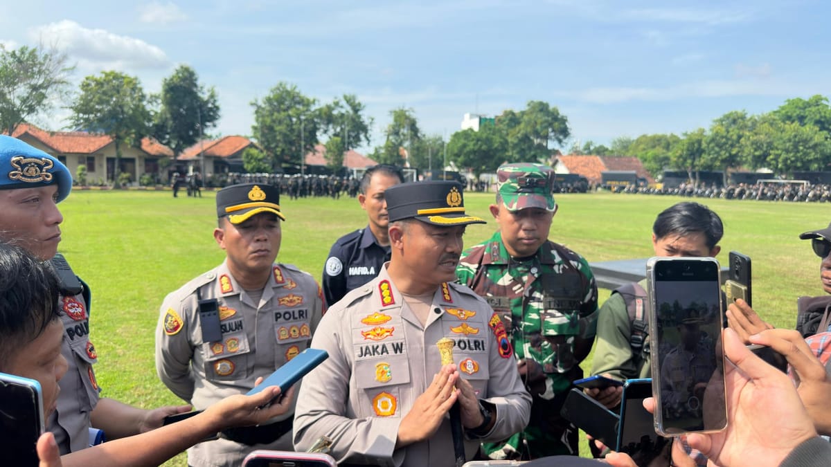 Kapolresta Pati : Semoga Sidang Paripurna Berjalan Lancar dan Tertib
