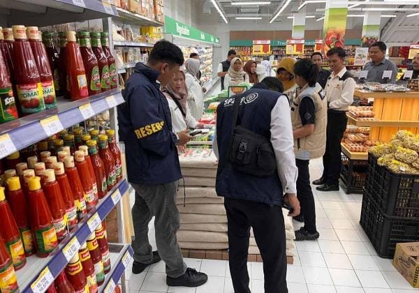 Pantau Stabilitas Pangan, Polresta Banyumas dan Satgas Gabungan Sidak Harga Beras Sesuai HET