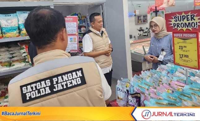 Pastikan Harga Tetap Terkendali, Satgas Pangan Polri Awasi Peredaran Beras di Semarang