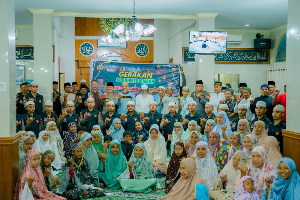Perkuat Nilai Kebersamaan, Wakapolda Sumbar Galakkan Gerakan Subuh Berjamaah