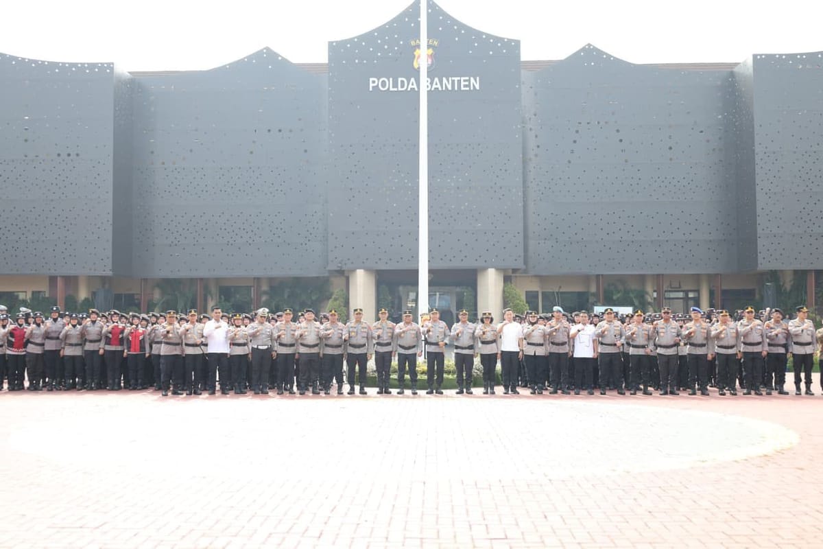 Polda Banten Bentuk PAMAPTA dan Tim Negosiator, Komitmen Tingkatkan Pelayanan Humanis