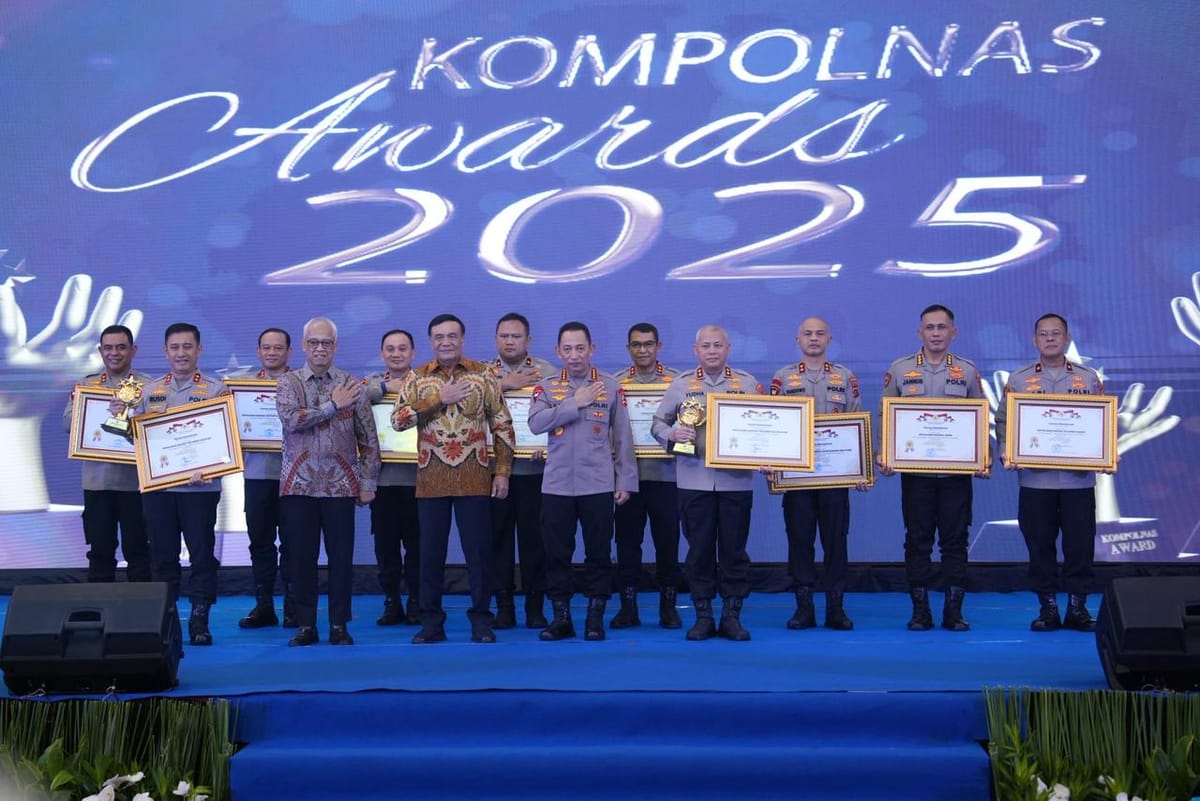 Polda Kalsel Sabet Penghargaan Kompolnas Awards 2025 sebagai Polda Kelompok B Terbaik