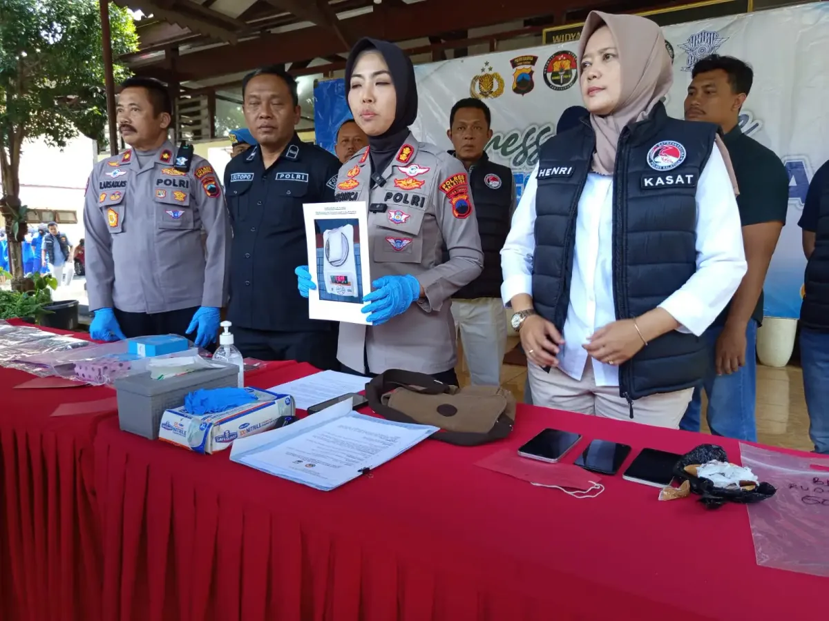 Polres Salatiga Tangkap Residivis Pengedar Sabu dengan Barang Bukti 117,72 Gram
