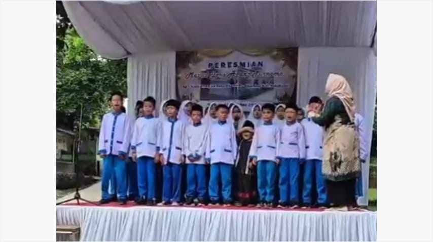 Polsek Warungkiara Hadirkan Keamanan dan Kehangatan di Peresmian Masjid Joko Agung Purnomo