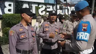 Propam Polresta Banyumas Lakukan Gaktiblin Setelah Apel Pagi, Disiplin Internal Diperketat