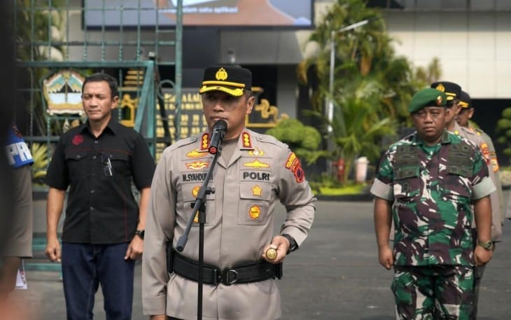 Ribuan Personel Dikerahkan, Polrestabes Semarang Antisipasi Aksi BEM Semarang Raya