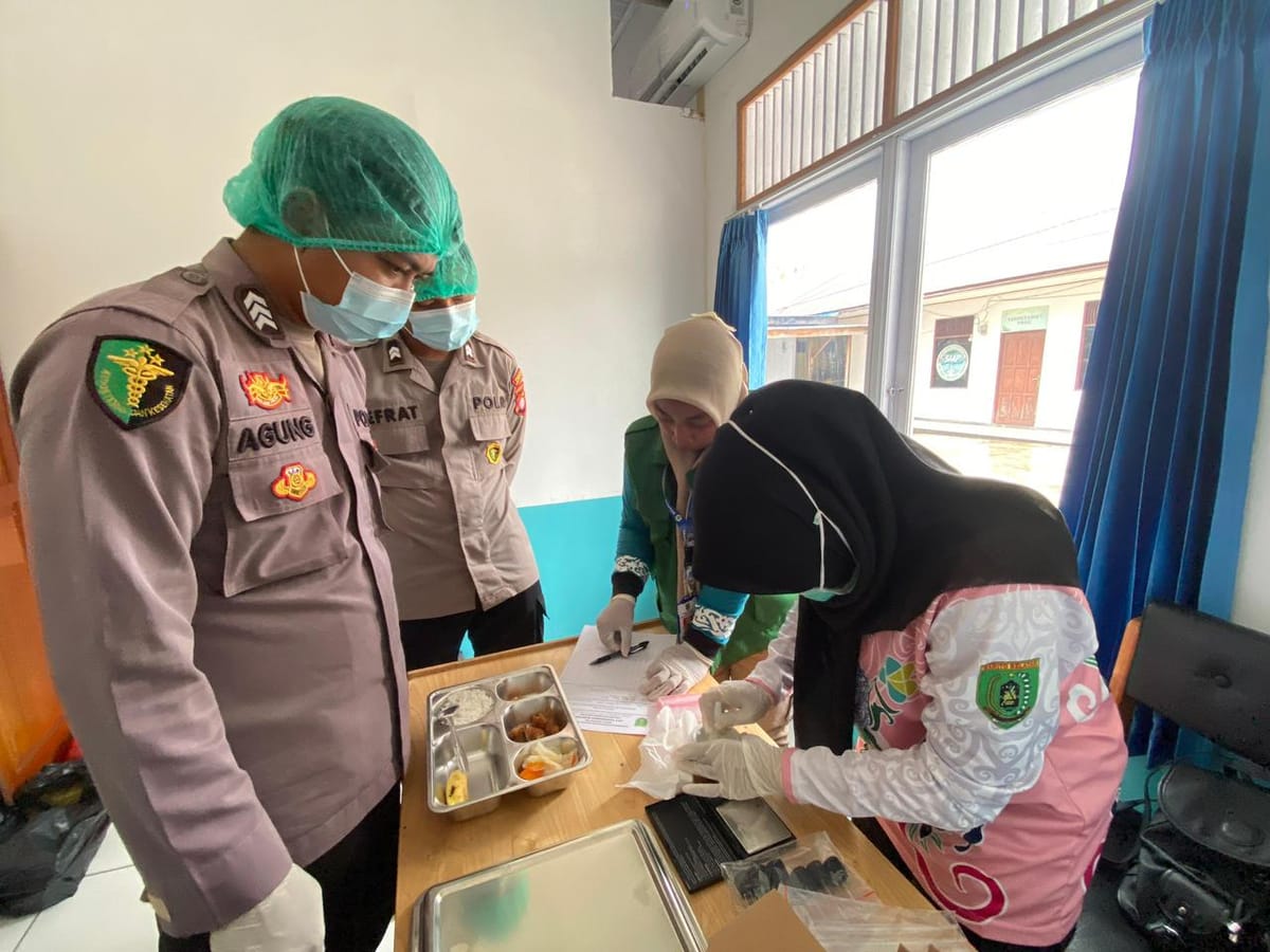 SPPG Kemala Presisi Polres Barsel Tingkatkan Mutu Makanan melalui Proses Food Safety