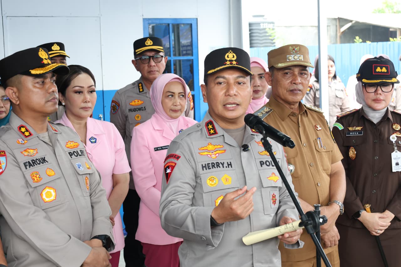 SPPG Polres Inhil Hadirkan Rapid Test untuk Pastikan Kualitas Makanan Siswa