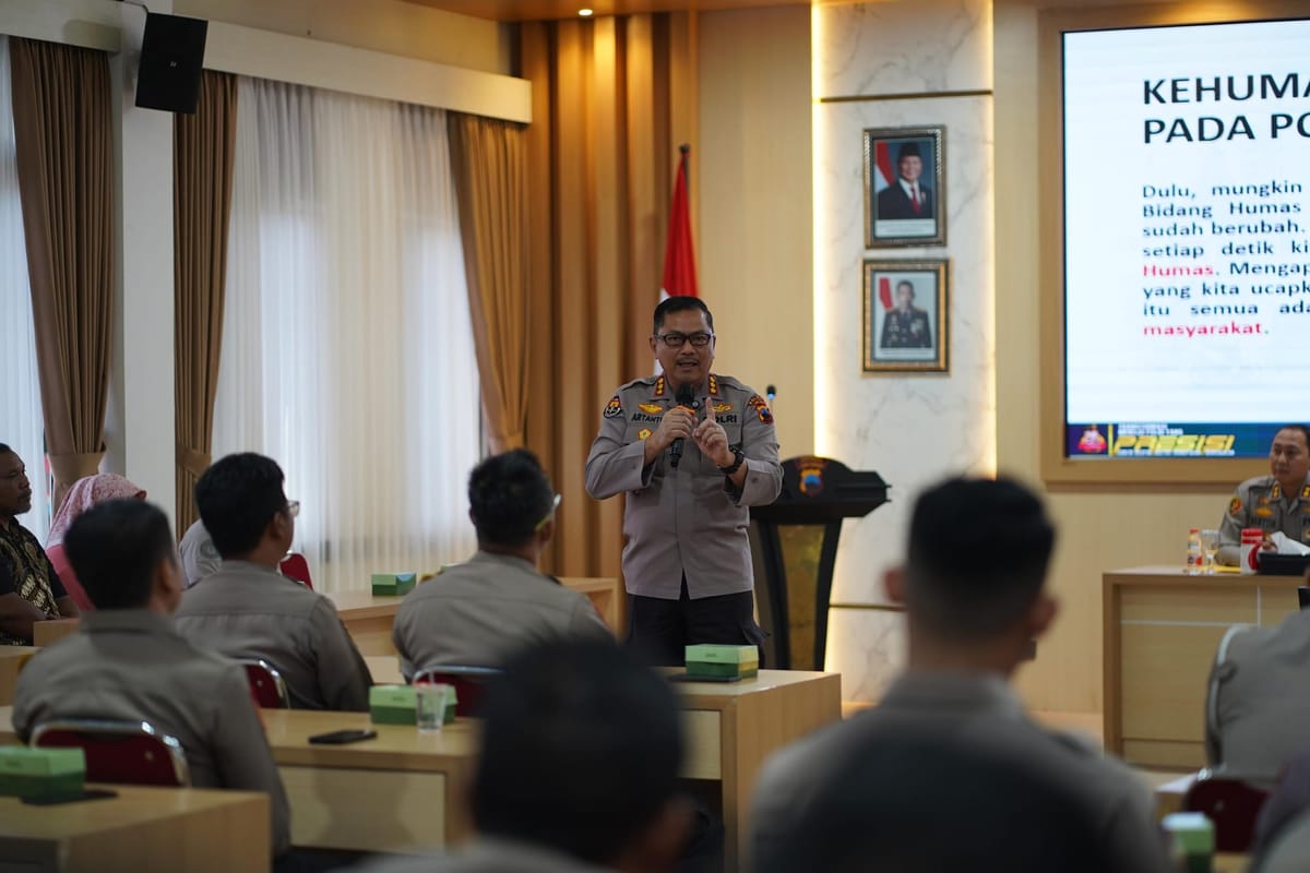 Seru! Polresta Banyumas Gandeng Pak Bhabin dan Tarmin Ngaklak di Pelatihan Konten Edukatif