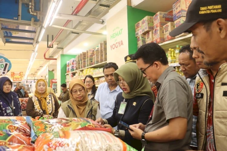 Tim Gabungan Satgas Polda Jateng Turun ke Pasar di Pemalang Awasi Stabilitas Harga