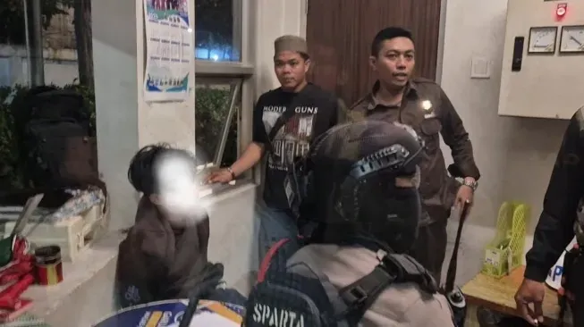 Tim Sparta Amankan Remaja Pembawa Sajam di Jalan DI Panjaitan Semarang