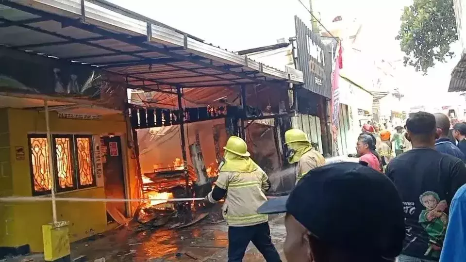 Travo Meledak, Rumah dan Toko Percetakan di Magelang Ludes Terbakar