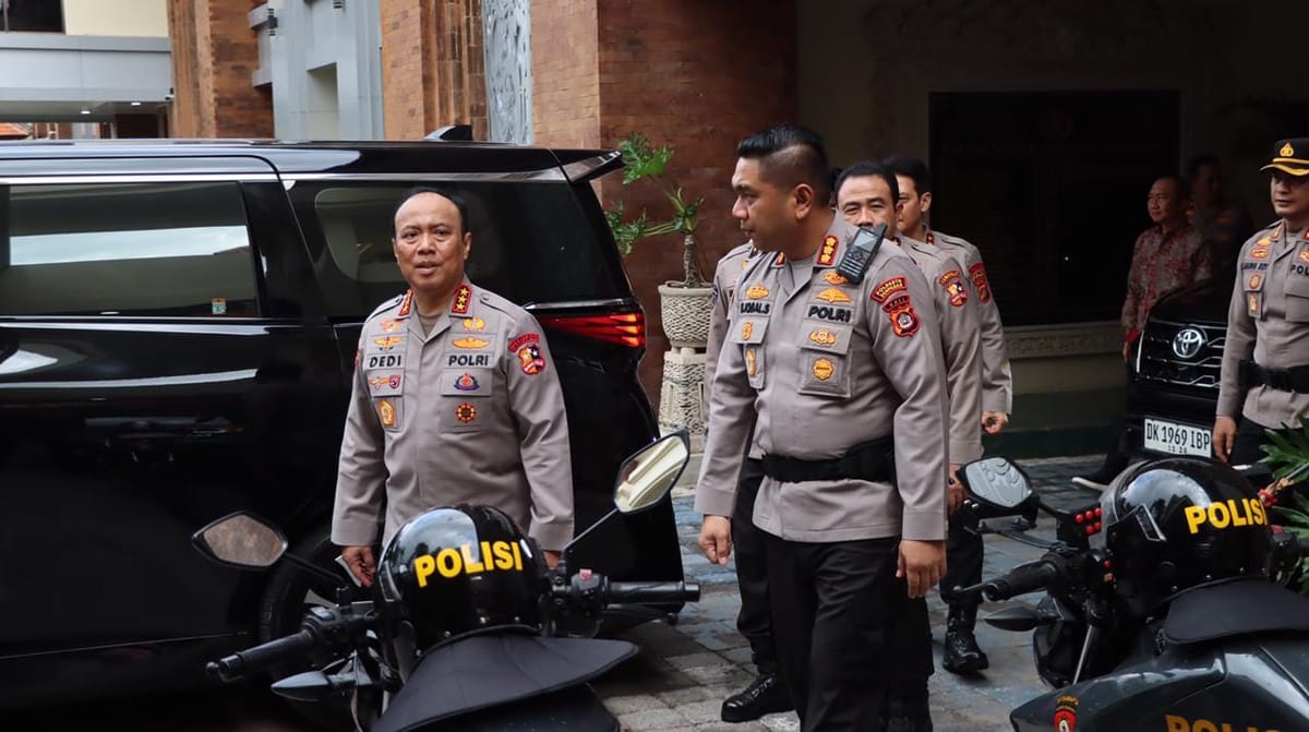 Wakapolri Pastikan Kesiapan Kendaraan, Personil Pamapta Siap Bertugas