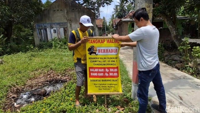 Warga Gandrungmangu Bikin Sayembara Tangkap Maling, Polisi Angkat Bicara