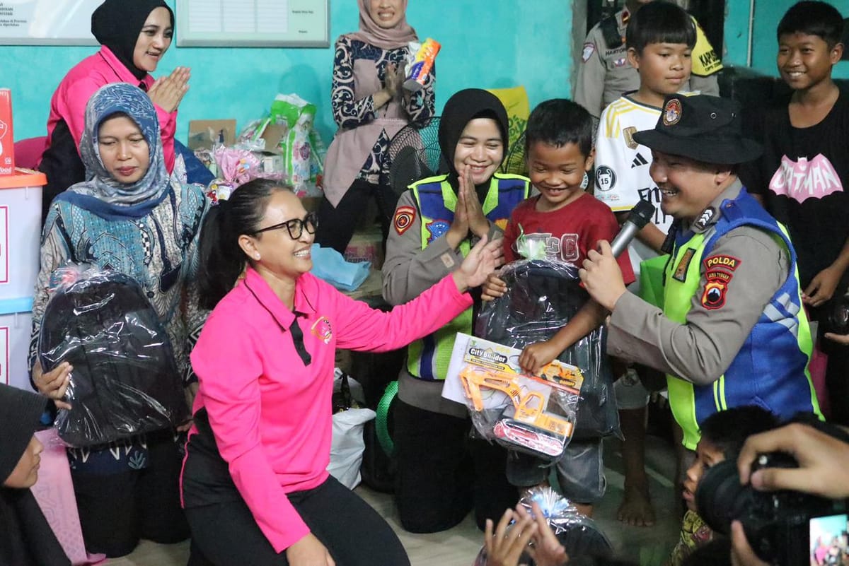 Bhayangkari Pusat Puji Dedikasi Tim Trauma Healing Tanggap Longsor Banjarnegara