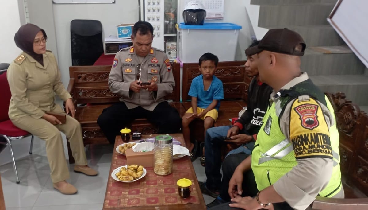 Bocah 7 Tahun Tersesat di Ungaran Berhasil Dipertemukan Kembali dengan Keluarga