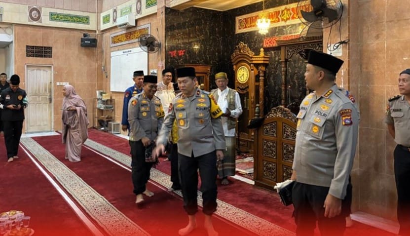 Brigjen Pol Solihin Hadiri Subuh Berjamaah, GSB Polda Sumbar Disambut Antusias Jamaah Al Irsyad