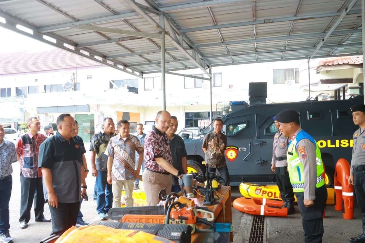 Cek Kesiapan SAR, Polda Jateng Sambangi Polresta Cilacap