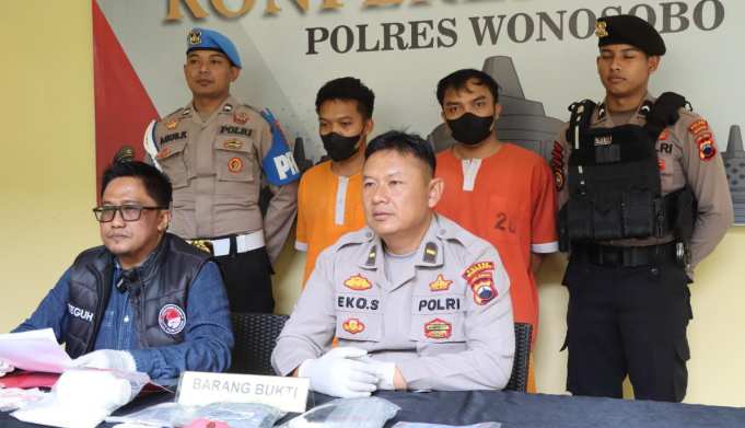 Dua Pengedar Narkoba di Wonosobo Ditangkap Polisi