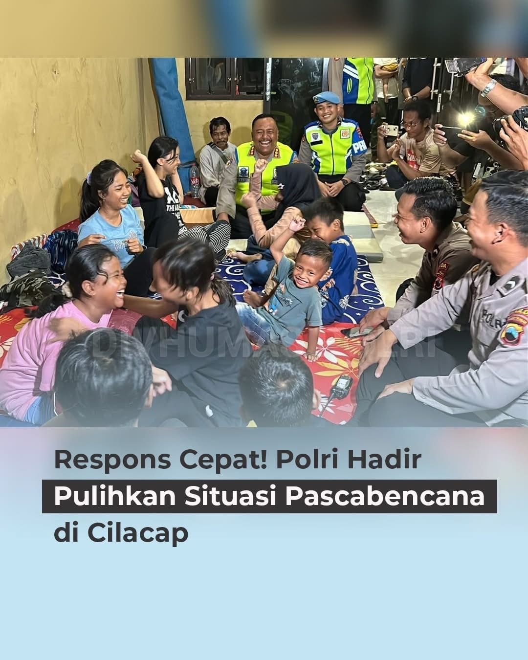 Jajaran Polresta Cilacap Pastikan Kondisi Warga yang Dirawat di RSUD Majenang