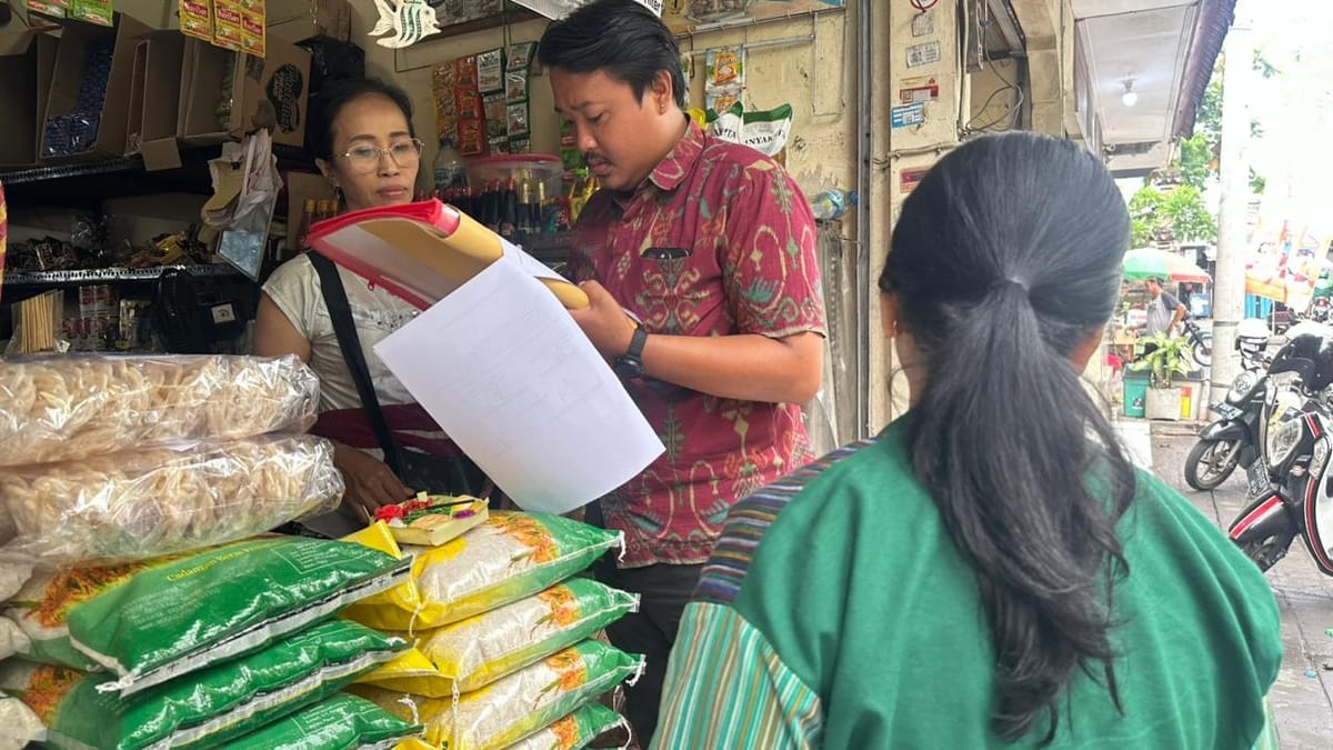 Jelang Perayaan Keagamaan, Polda Bali Pastikan Harga Beras Stabil dan Sesuai HET