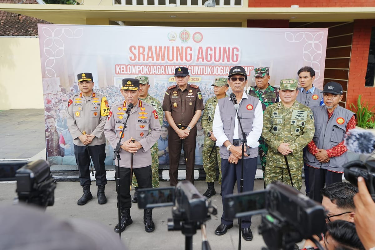 Kapolri Hadiri Apel Srawung Agung DIY, Tegaskan Sinergi dengan Warga Jaga Keteraturan Sosial