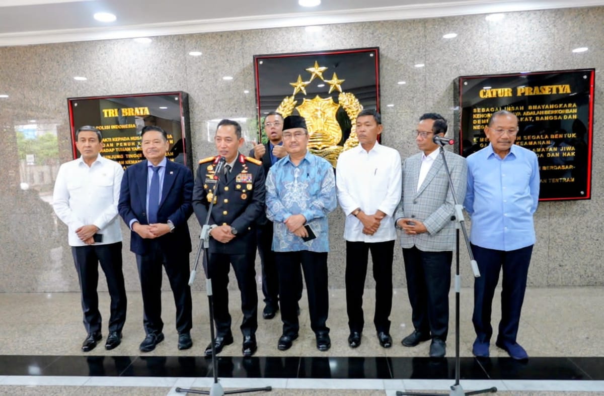 Kapolri: Polri Siap Berbenah dan Terima Evaluasi dari Komisi Percepatan Reformasi