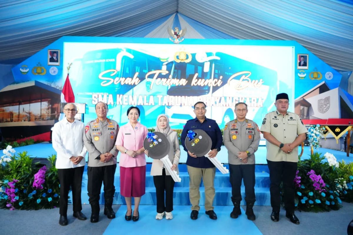 Lewat Astacita, Polri Dorong Pembangunan Pendidikan dan Keagamaan di SMA Kemala Taruna Bhayangkara