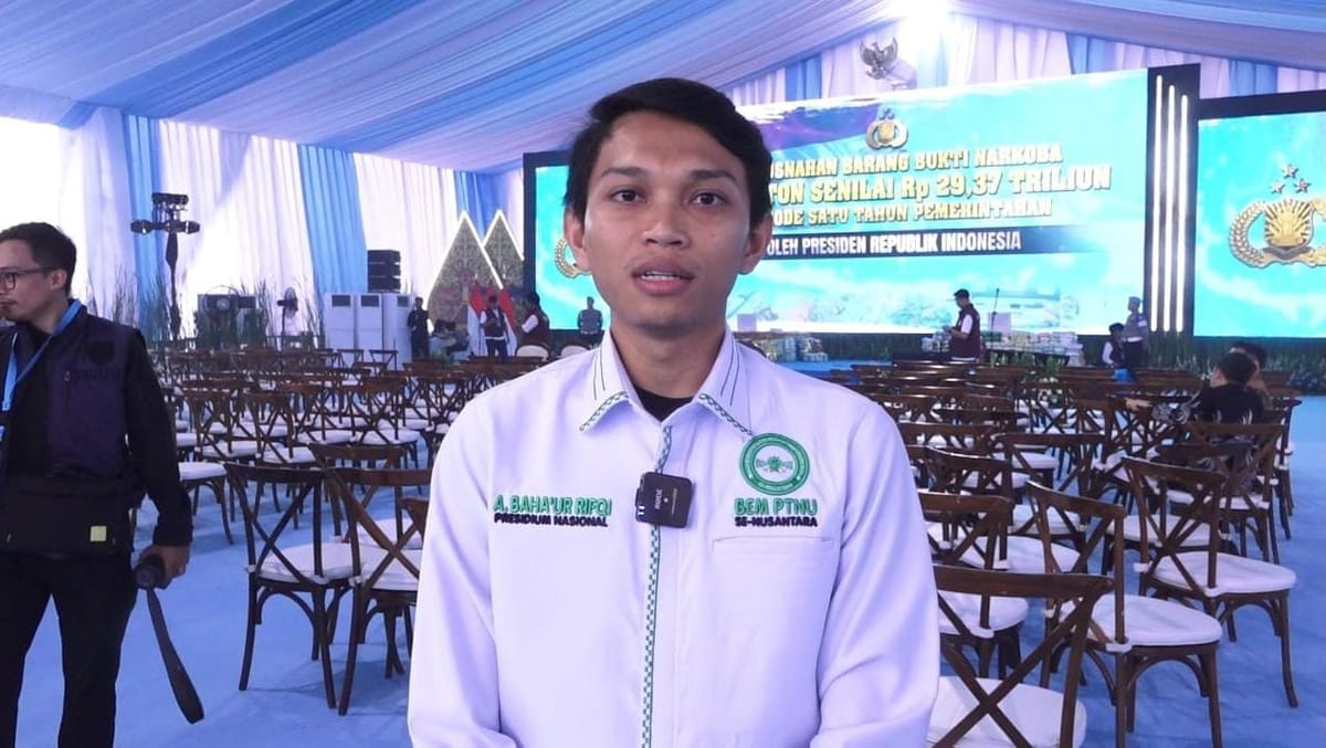 Mahasiswa NU Apresiasi Polri Berantas Narkoba dan Musnahkan Barang Bukti Rp29 Triliun