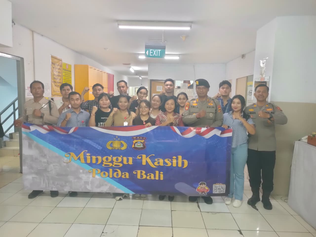 Minggu Kasih di Ramayana Mall, Polda Bali Serap Aspirasi Warga & Tekankan Pentingnya Keselamatan Lalu Lintas