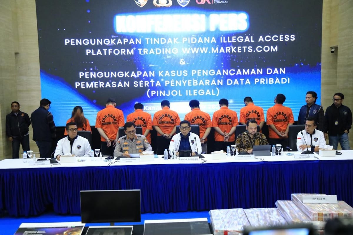 Modus Bobol Sistem Trading, WNI Diamankan Bareskrim Usai Rugikan InternationalMarkets.com Rp6,67 Miliar