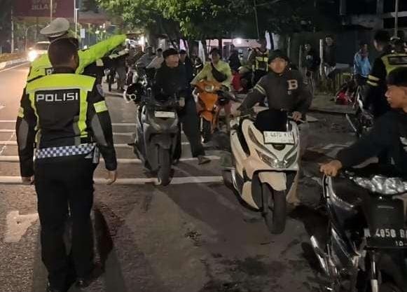 Operasi Blue Light di Malang, 111 Motor Terjaring Aksi Balap Liar