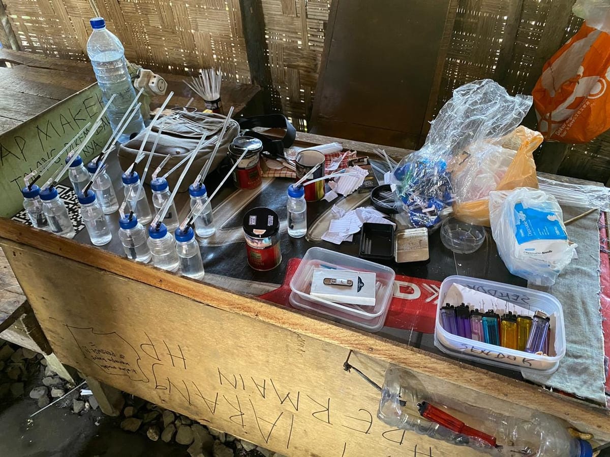 Operasi Sore Polrestabes Medan Guncang Serba Jadi, Sarang Sabu dan Bong Disita