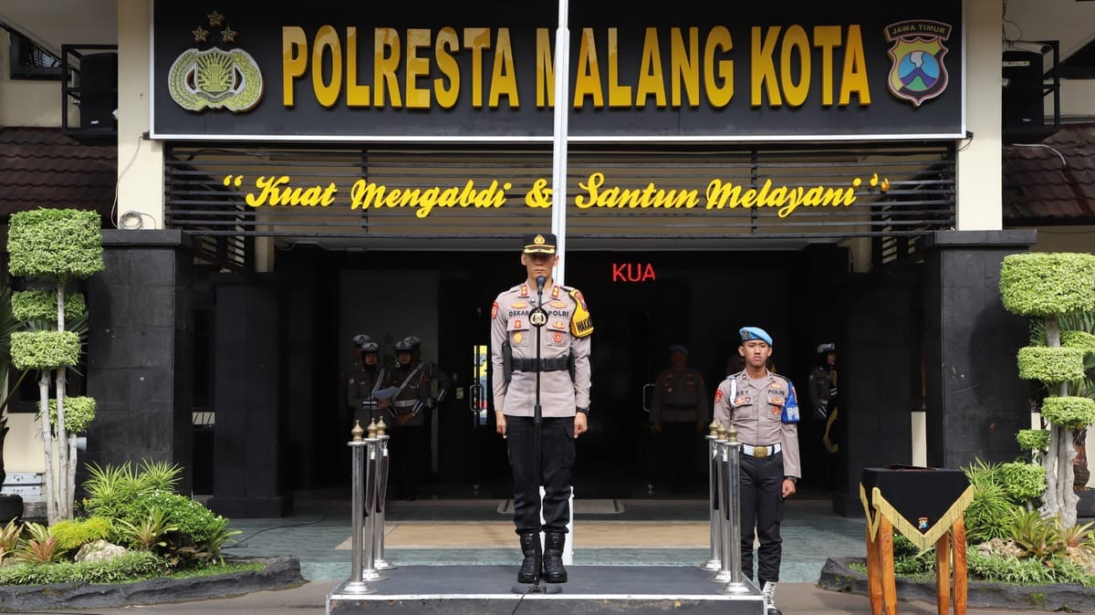 Ops Zebra Semeru 2025 Dimulai, Polresta Malang Kota Siap Wujudkan Lalu Lintas Aman dan Nyaman